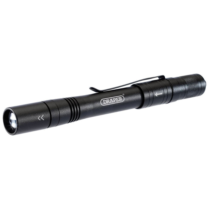 Draper LED Rechargeable Aluminium Penlight, 1W 90099 Draper - Town Tools 