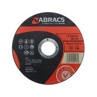 Connect Abracs Extra Thin Flat Cutting Discs 115mm x 1.0mm 100pc 32069