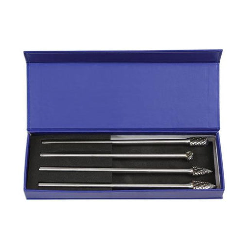 Laser Tungsten Carbide Burr Set 4pc 6988 Laser - Town Tools 