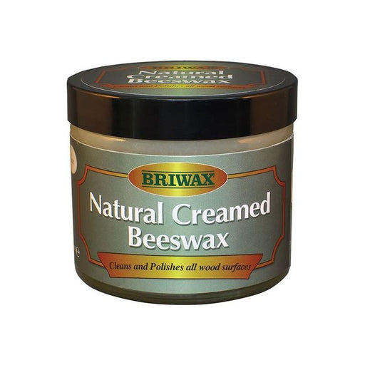 Briwax Natural Creamed Beeswax Clear 250ml Briwax - Town Tools
