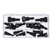 Connect Assorted Straight Fuel Line Quick Connectors 15pc 34031 Tool Connection - Town Tools 