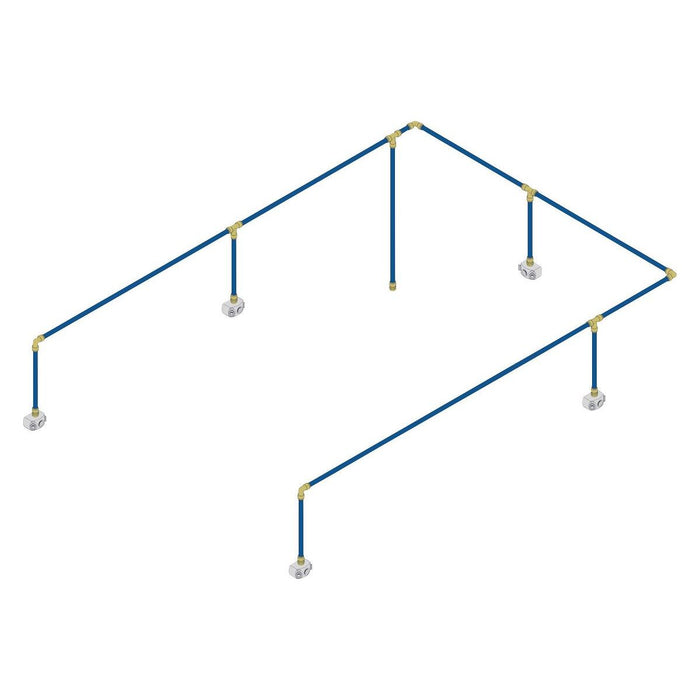 Sealey Sharkbiteï 36m 5-Drop Air Supply System Kit SBAKIT5 Sealey - Town Tools 