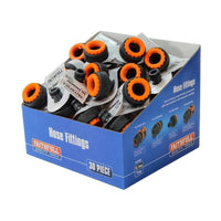 Faithfull Plastic Tap Hose Connector 1/2 & 3/4in (Box 30)
