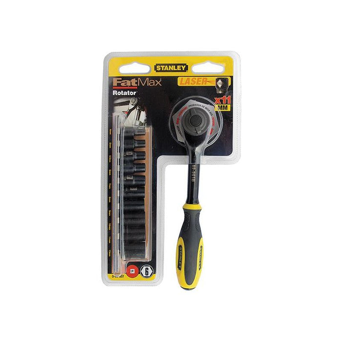 Stanley® Hand Tools 1/4in Drive FatMax® Rotator Socket Set, 11 Piece STANLEY® Hand Tools - Town Tools