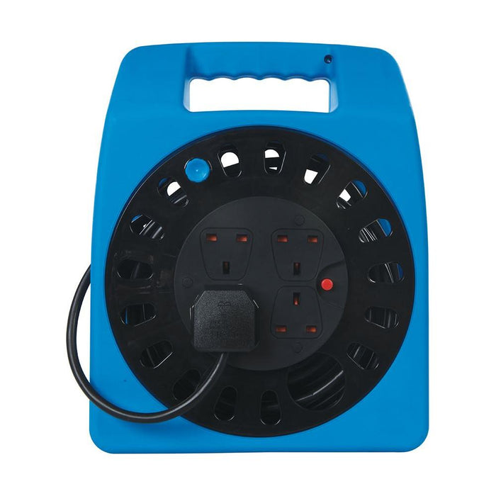 Powermaster Cassette Cable Reel 13A 230V 4-Gang 15m PowerMaster - Town Tools 