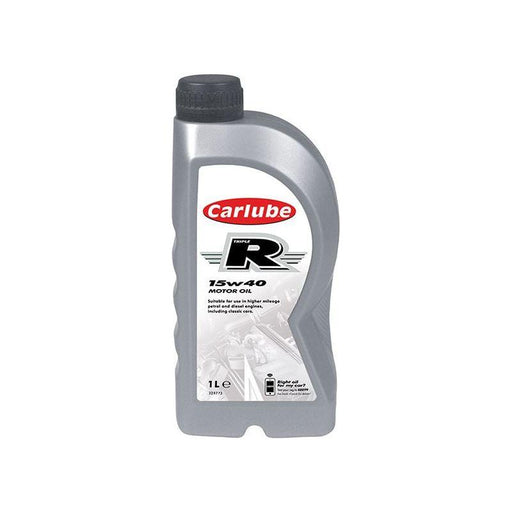 Carlube Triple R 15W-40 High Mileage Oil 1 litre Carlube - Town Tools