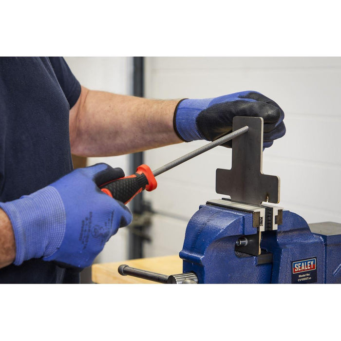 Sealey Premier Premier Smooth Cut Engineer’s File Set 200mm 5pc AK586 Sealey Premier - Town Tools 
