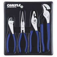 Carlyle Tools 4 Pc Professional Plier Set