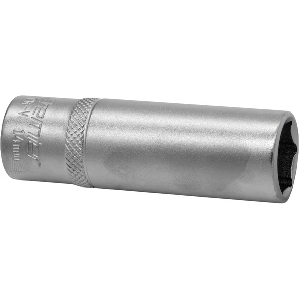 Sealey 3/8"Dr Deep Socket 14mm (Micro Satin Finish)