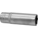 Sealey 3/8"Dr Deep Socket 14mm (Micro Satin Finish)