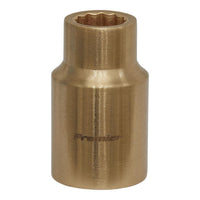 Sealey Socket 11mm 1/2"Sq Drive Non-Sparking WallDrive NS044
