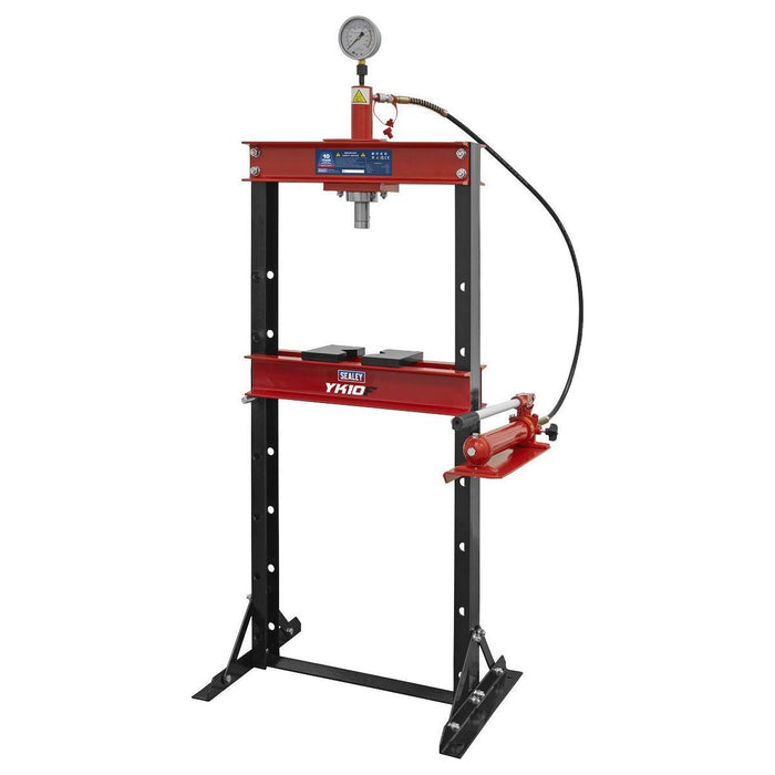 Sealey Hydraulic Press 10 Tonne Floor Type YK10F Sealey - Town Tools 