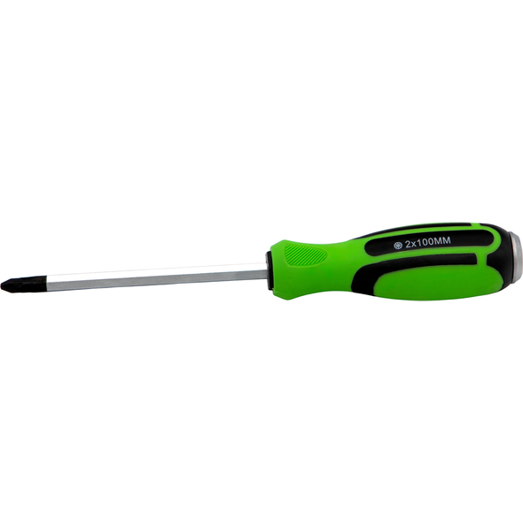 Sealey Screwdriver Pozi (Hammer-Thru) PZ2 x 100mm