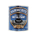 Hammerite Direct to Rust Smooth Finish Metal Paint Black 750ml Hammerite - Town Tools