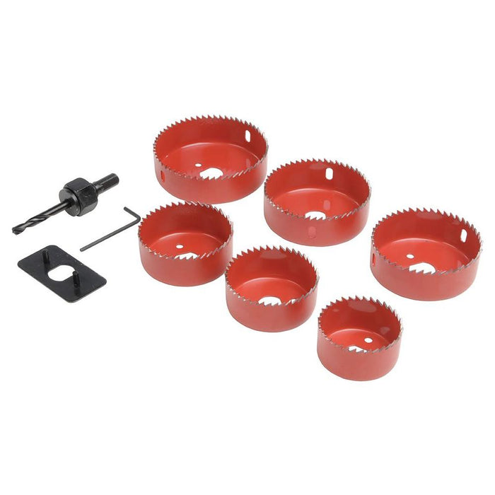 Silverline Down Light Installers Kit 9pce 50 - 86mm Dia Silverline - Town Tools 