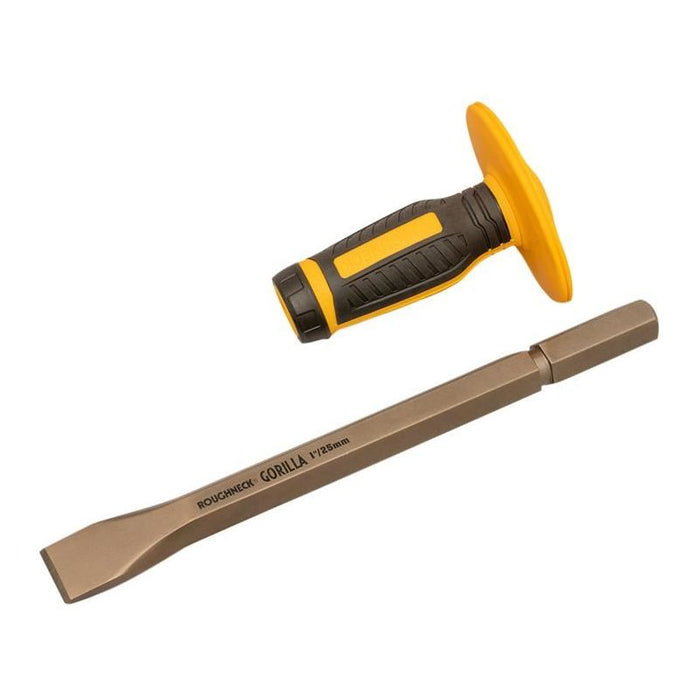 Roughneck Gorilla Cold Chisel with Non-Slip Hand Guard 25 x 279mm (1 x 11in) Roughneck - Town Tools