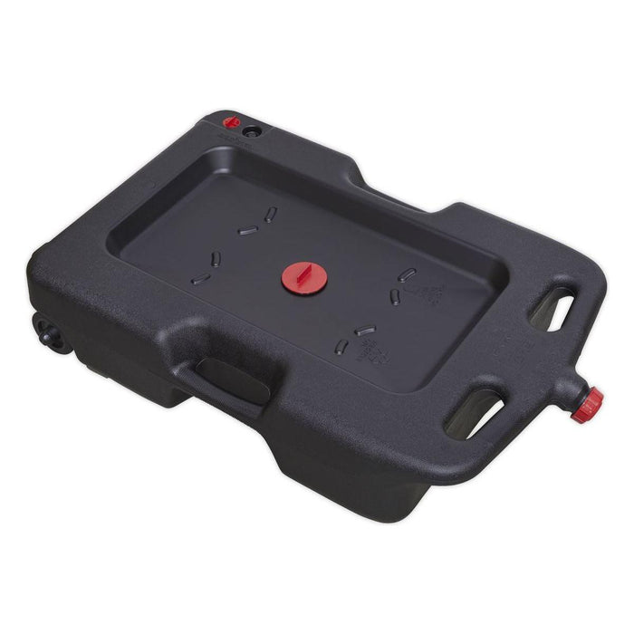 Sealey Oil/Fluid Drain & Recycling Container 54L Wheeled DRP09 Sealey - Town Tools 