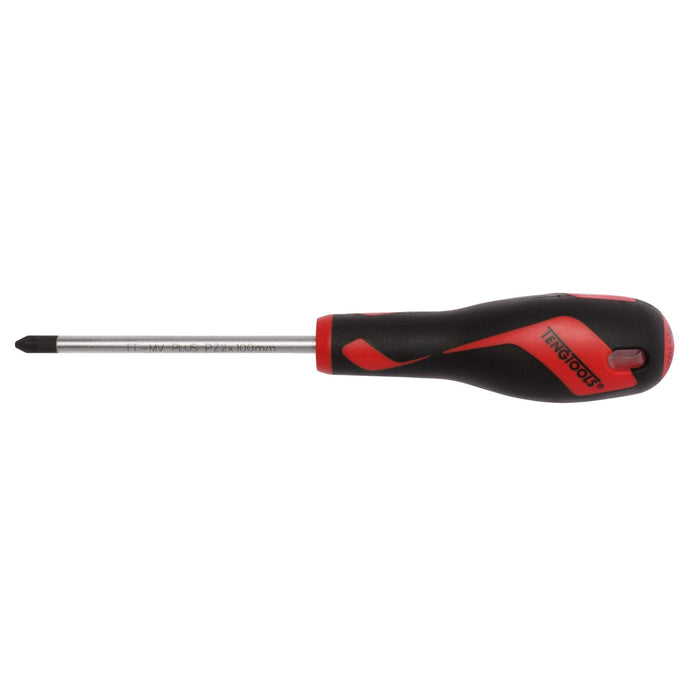 Teng Tools PZ Screwdriver PZ2 x 100mm L Teng Tools - Town Tools 