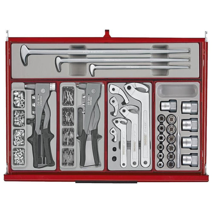 Teng Tools 53" PRO35™ Monster stack tool kit 1295 pieces red Town Tools - Town Tools