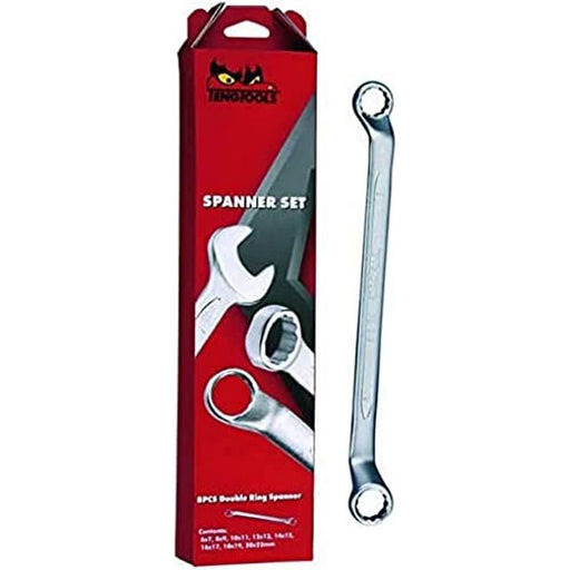 Teng Tools Double Ring Spanner Set 8 Pieces Teng Tools - Town Tools 