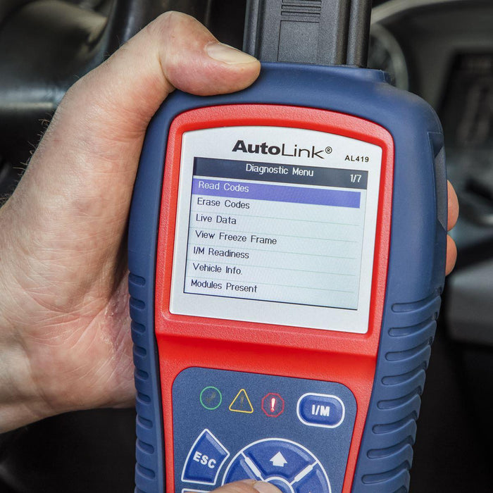 Sealey Autel EOBD Code Reader Live Data Tech Tips AL419