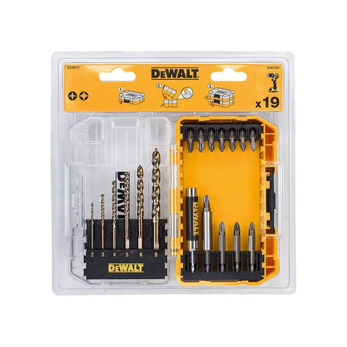 Dewalt Power Tools DT70711 Extreme 2 Metal Drill Drive Set, 19 Piece DeWALT Power Tools - Town Tools