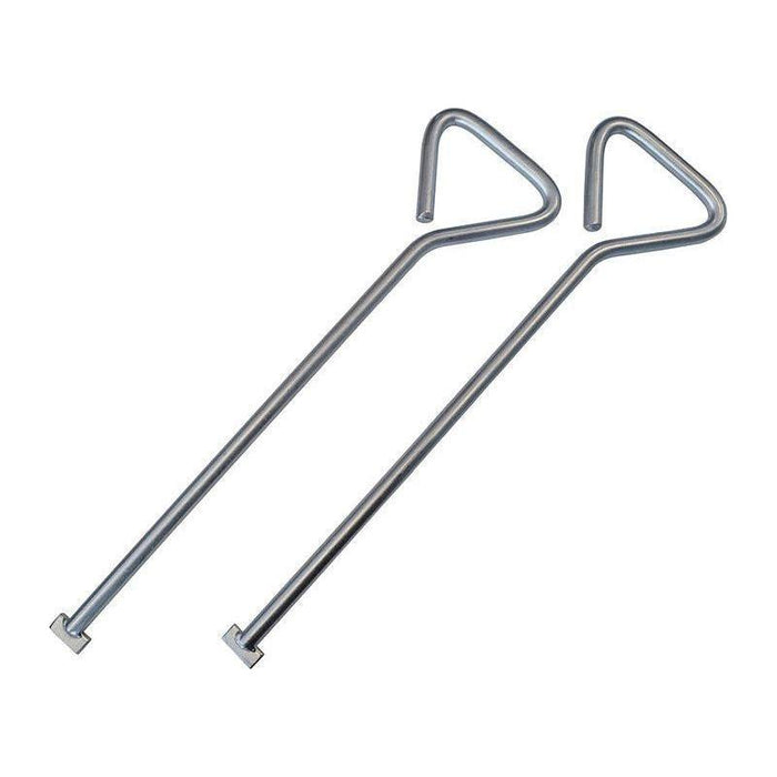 Faithfull Manhole Keys 520mm (20.1/2in) (Pack 2) Faithfull - Town Tools
