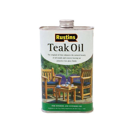 Rustins Teak Oil 500ml Rustins - Town Tools