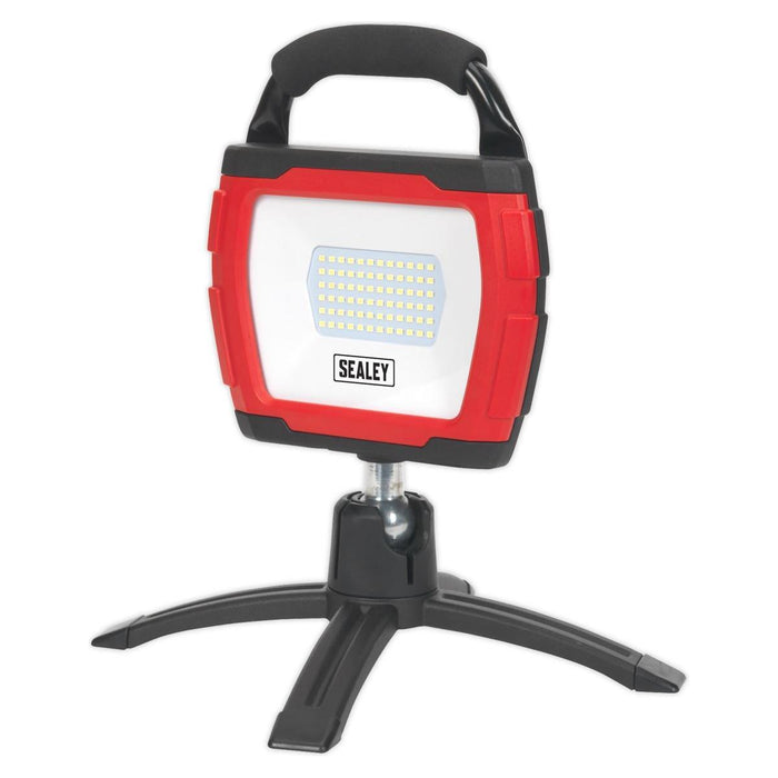 Sealey Rechargeable 360 Floodlight 36W SMD LED Portable Red Lithium-ion Sealey - Town Tools 