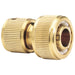 Draper Brass Garden Hose Connector, 3/4" 36201 Draper - Town Tools 