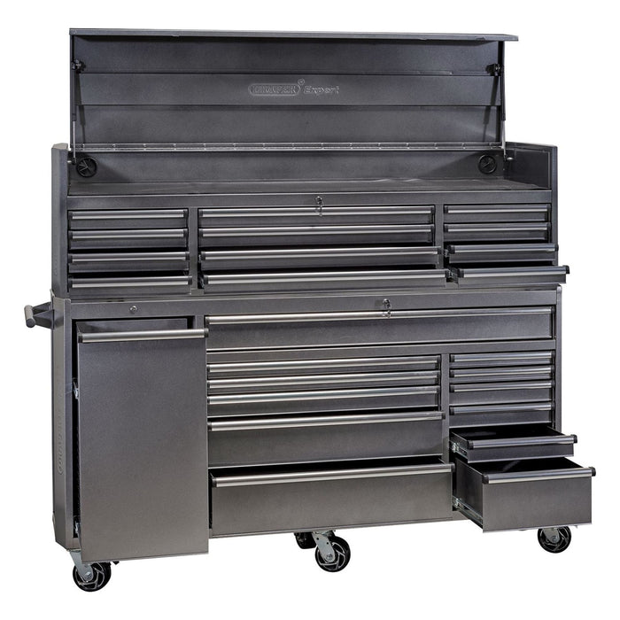 Draper Combined Roller Cabinet and Tool Chest, 25 Drawer, 72" 99401 Draper - Town Tools 