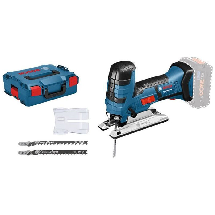 Bosch GST 18V-Li S 18V Professional Barrel Grip Jigsaw Bare Unit + L-BOXX Bosch - Town Tools