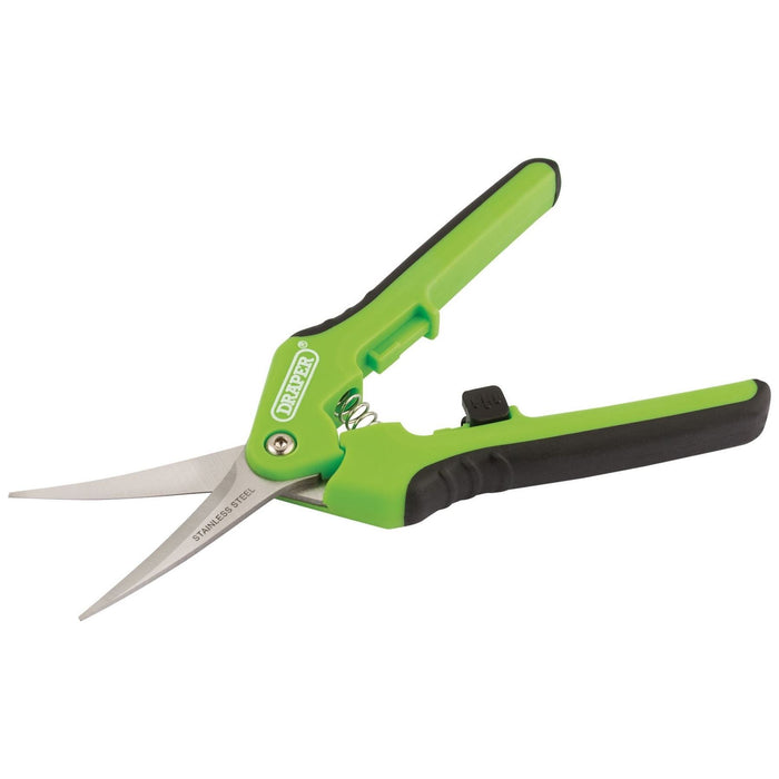 Draper Precision Curved Pruning Secateurs, 165mm 73729 Draper - Town Tools 