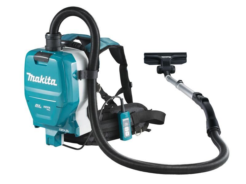 Makita DVC261ZX11 LXT BL Backpack Vacuum Cleaner 36V (2 x 18V) Bare Unit Makita - Town Tools