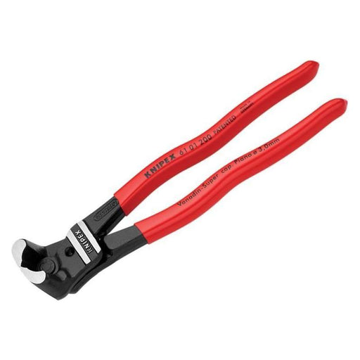 Knipex Bolt End Cutting 85° Nipper PVC Grip 200mm (8in) Knipex - Town Tools