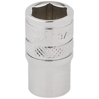 Draper HI-TORQ 6 Point Socket, 1/4" Sq. Dr., 3/8" 48914