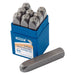 Draper 0 - 9 Number Stamp Set, 1/4" 37338 Draper - Town Tools 