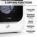 Baridi 2.5kg Portable Tumble Dryer with Mechanical Controls Baridi - Town Tools