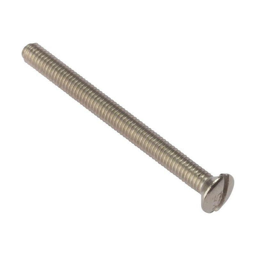 Forgefix Socket Screw Slotted Raised Head Nickel Plated 3.5 x 35mm Bag 100 ForgeFix - Town Tools