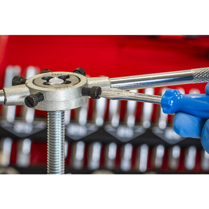 Sealey Metric Tap & Die Set Split Dies 32pc AK3015 Sealey - Town Tools 