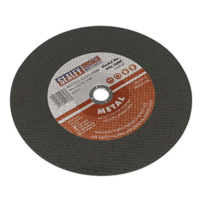 Sealey Cutting Disc305 x 2.8mm 25.4mm Bore PTC/300C Sealey - Town Tools 