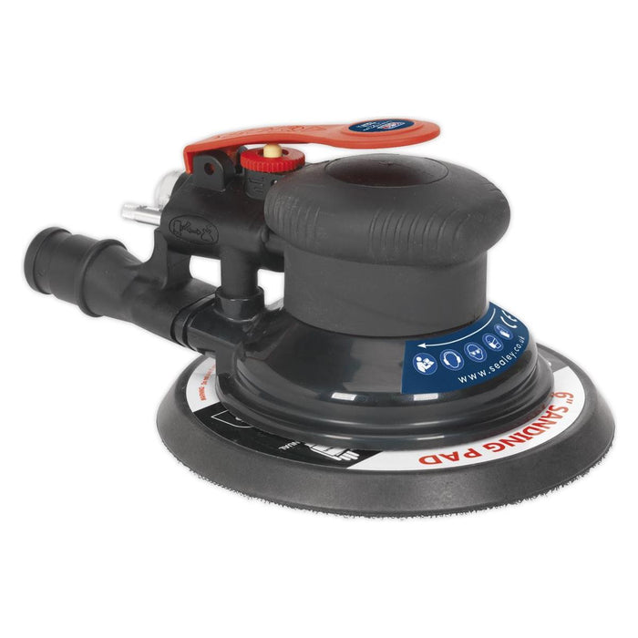 Sealey Air Palm Orbital Sander150mm Dust-Free SA801 Sealey - Town Tools 