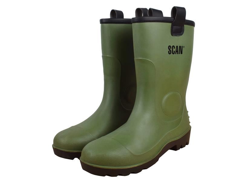 Scan Fleece Lined Wellingtons UK 11 EUR 46 Scan - Town Tools