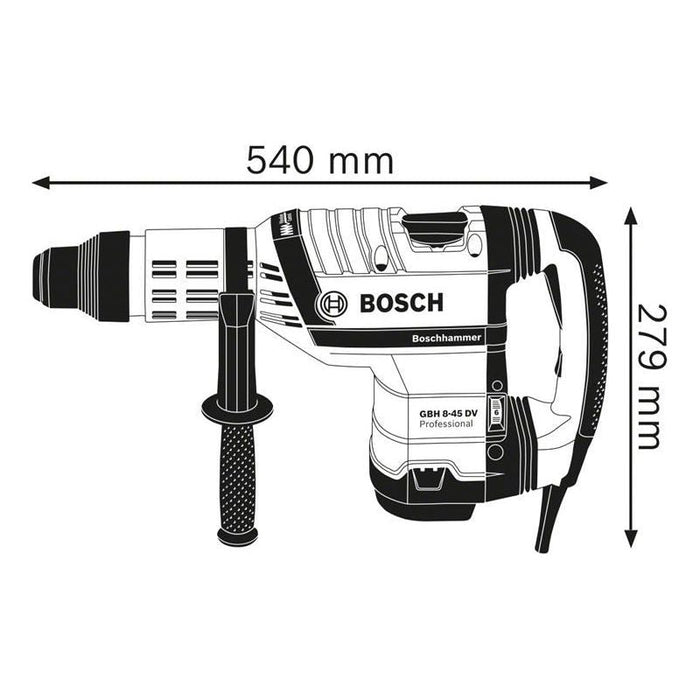 Bosch GBH 8-45 DV SDS-Max Professional Rotary Hammer 1500W 110V Bosch - Town Tools
