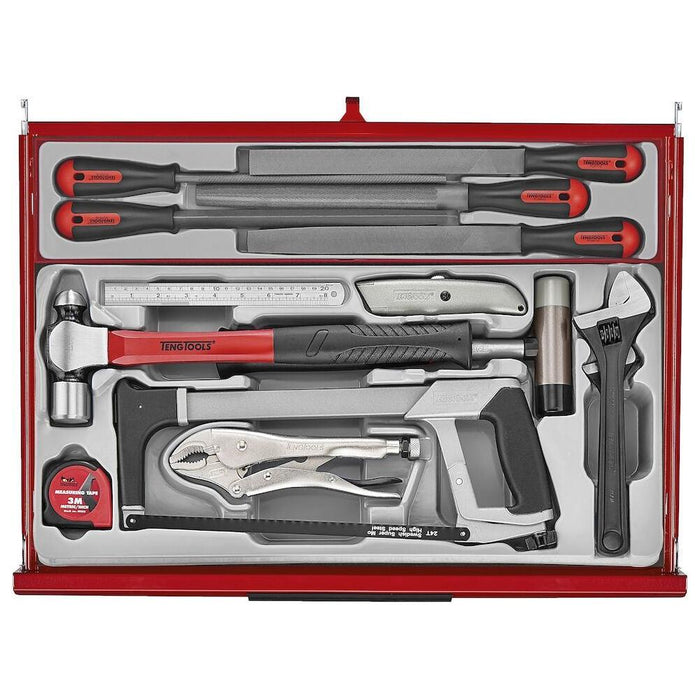 Teng Tools 26" PRO35™ roller cabinet tool kit 628 pieces red Town Tools - Town Tools