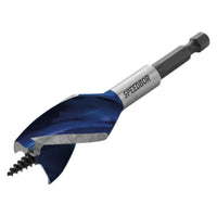 Irwin® Blue Groove 6X Stubby Wood Bit 14 x 100mm