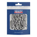 Sealey Stainless Steel Hex Head Set Screw DIN 933 - M5 X 25 A2 - Pack of 50 S525 Sealey - Town Tools 