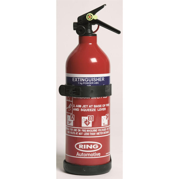 Ring 1Kg ABC Fire Extinguisher - RCT1740 Ring Automotive - Town Tools 