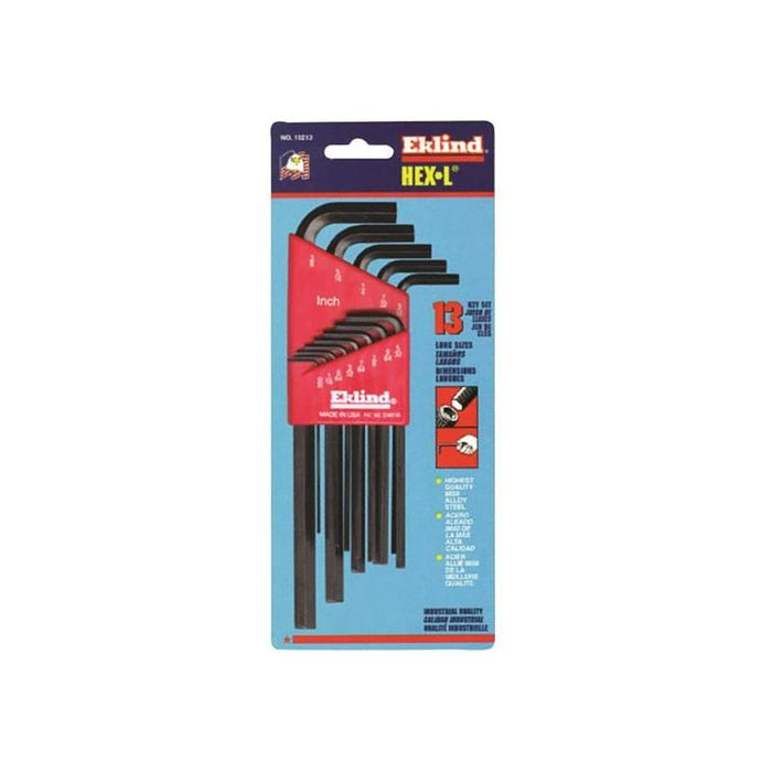 Eklind REK10213 Imperial Long Handle Hex L-Key Set, 13 Piece Eklind - Town Tools
