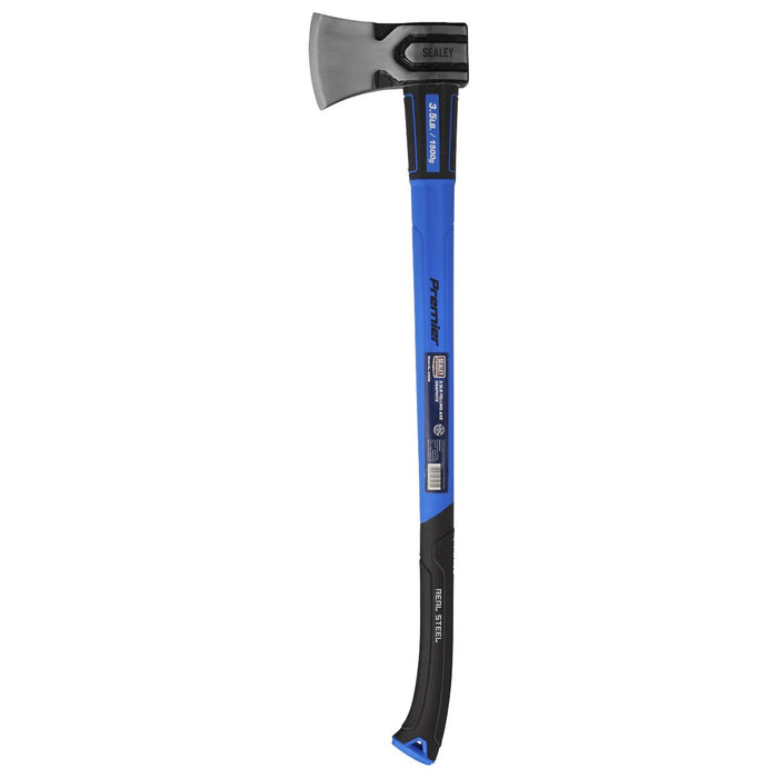 Sealey Premier Premier Felling Axe with Fibreglass Shaft 3.5lb AXG99 Sealey Premier - Town Tools 
